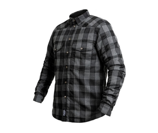 JDL5004 JOHN DOE МОТОРУБАШКА Motoshirt Grey/Black