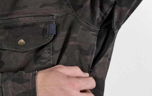 JDL5009 JOHN DOE МОТОРУБАШКА MOTOSHIRT CAMOUGLAGE