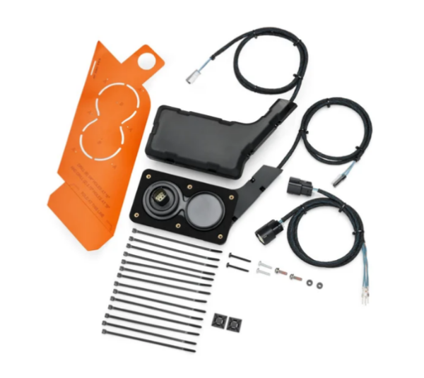 76001300 КОМПЛЕКТ ДЛЯ УСТАНОВКИ ДИНАМИКА В КОФР “Harley-Davidson Audio на базе Rockford Fosgate”